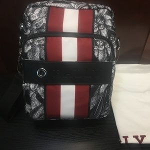 Authentic Bally Graphic Stripe Rare Crossbody Bag